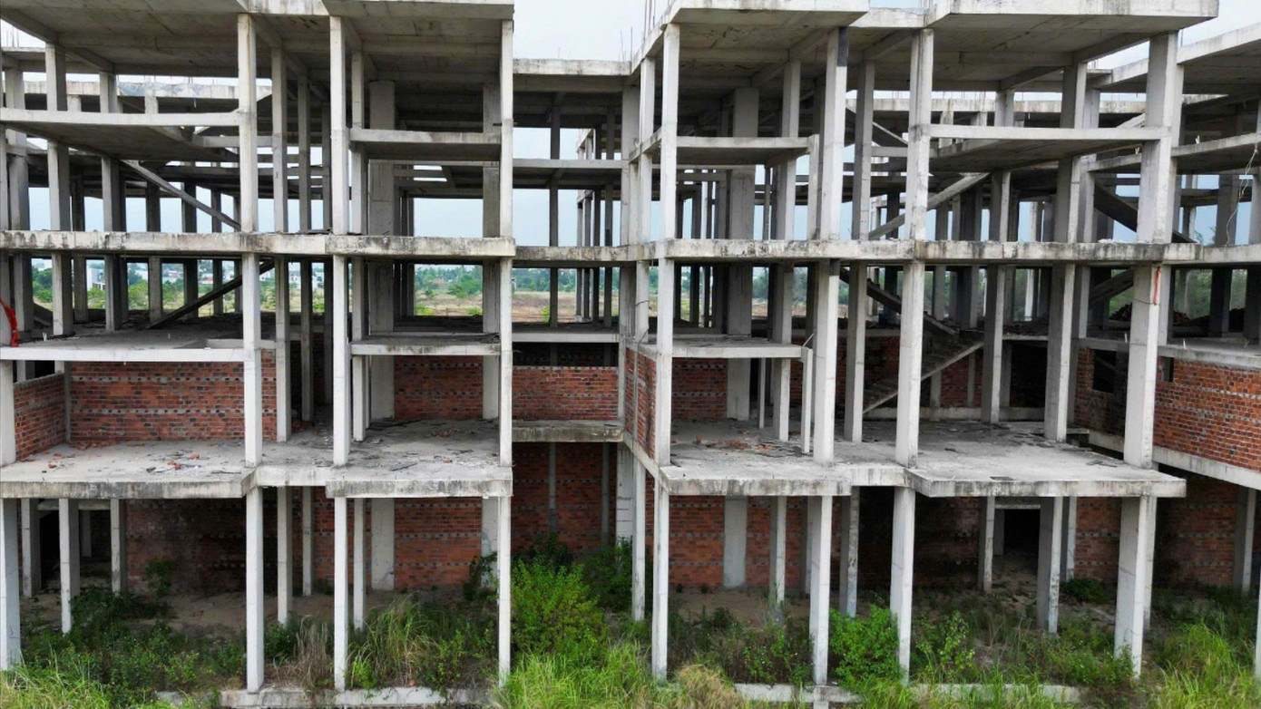 Dự án nhà ở xã hội hơn 700 tỷ đồng bị bỏ hoang- Ảnh 2. Dự án nhà ở xã hội hơn 700 tỷ đồng bị bỏ hoang- Ảnh 2.