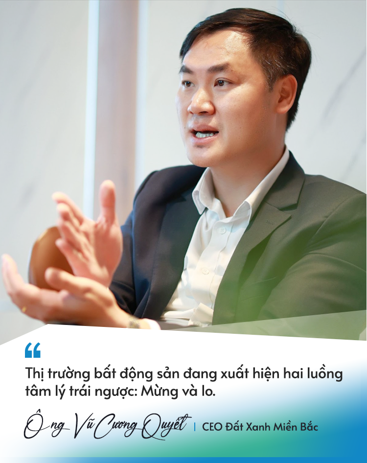 CEO Đất Xanh Miền Bắc: “Hơn 20 năm làm nghề, chưa khi nào tôi thấy thị trường bất động sản khó đoán như bây giờ, hoang mang, kỳ vọng lẫn lộn”- Ảnh 3. CEO Đất Xanh Miền Bắc: “Hơn 20 năm làm nghề, chưa khi nào tôi thấy thị trường bất động sản khó đoán như bây giờ, hoang mang, kỳ vọng lẫn lộn”- Ảnh 3.