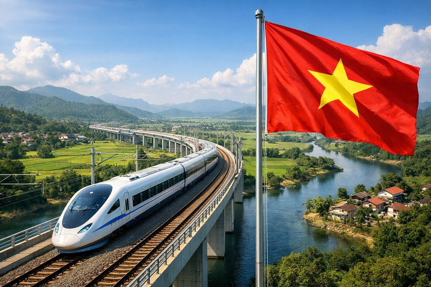 Khuyến khích tập đoàn lớn trong nước đầu tư đường sắt tốc độ cao trục Bắc – Nam- Ảnh 1.