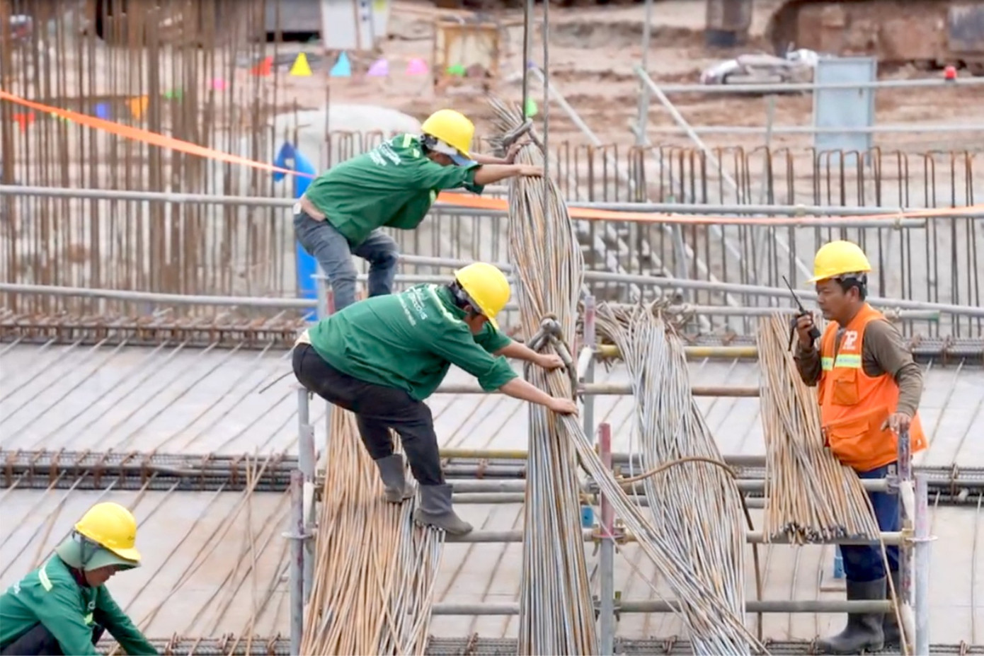 2.600 người làm xuyên Tết trên đại công trường dự án APEC ở Phú Quốc- Ảnh 1. 2.600 người làm xuyên Tết trên đại công trường dự án APEC ở Phú Quốc- Ảnh 1.