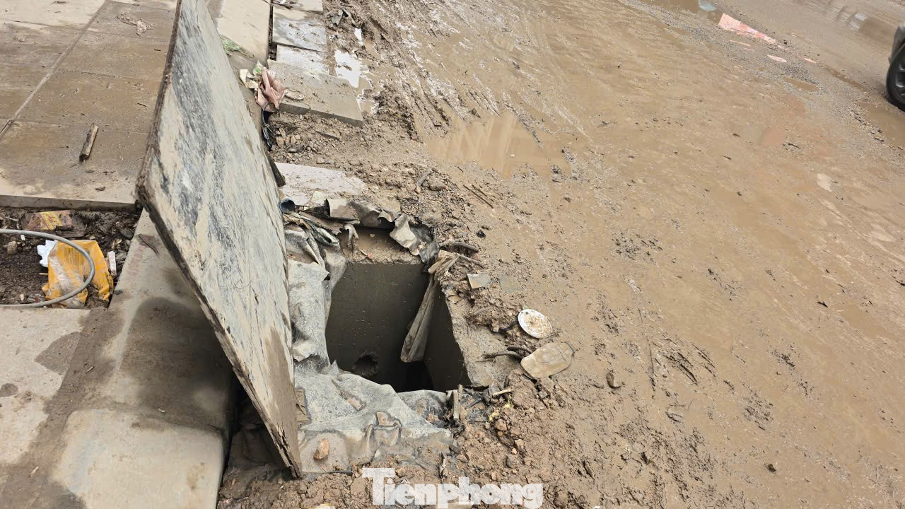 Ngổn ngang công trường thi công đường Nguyễn Tuân- Ảnh 9. Ngổn ngang công trường thi công đường Nguyễn Tuân- Ảnh 9.