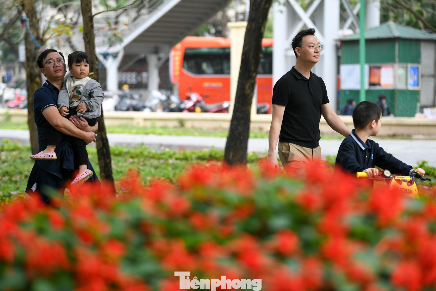 Công viên Hà Nội 'thay da đổi thịt', trang trí rực rỡ đón Xuân- Ảnh 6. Công viên Hà Nội 'thay da đổi thịt', trang trí rực rỡ đón Xuân- Ảnh 6.