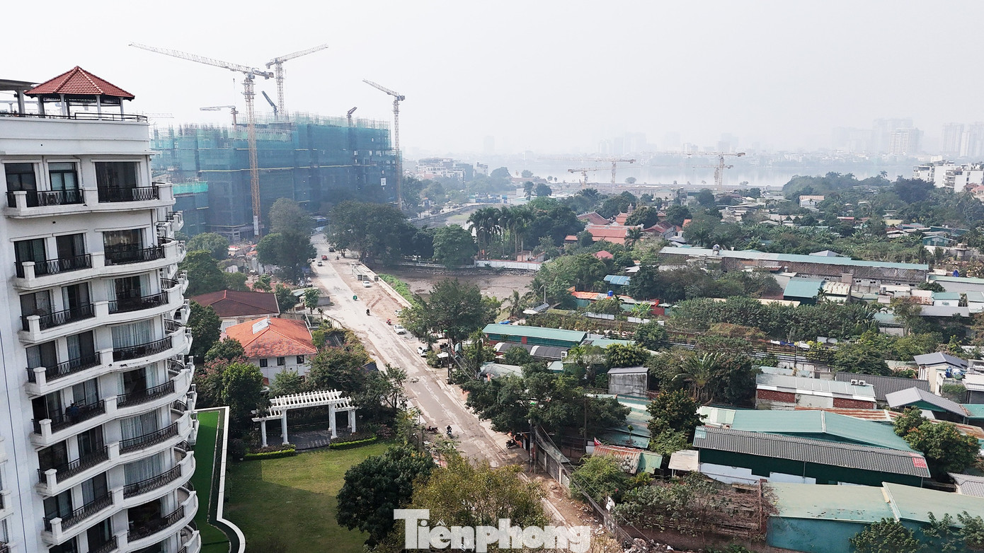 Tuyến đường rộng 90 m đi ra hồ Tây thành hình- Ảnh 9. Tuyến đường rộng 90 m đi ra hồ Tây thành hình- Ảnh 9.