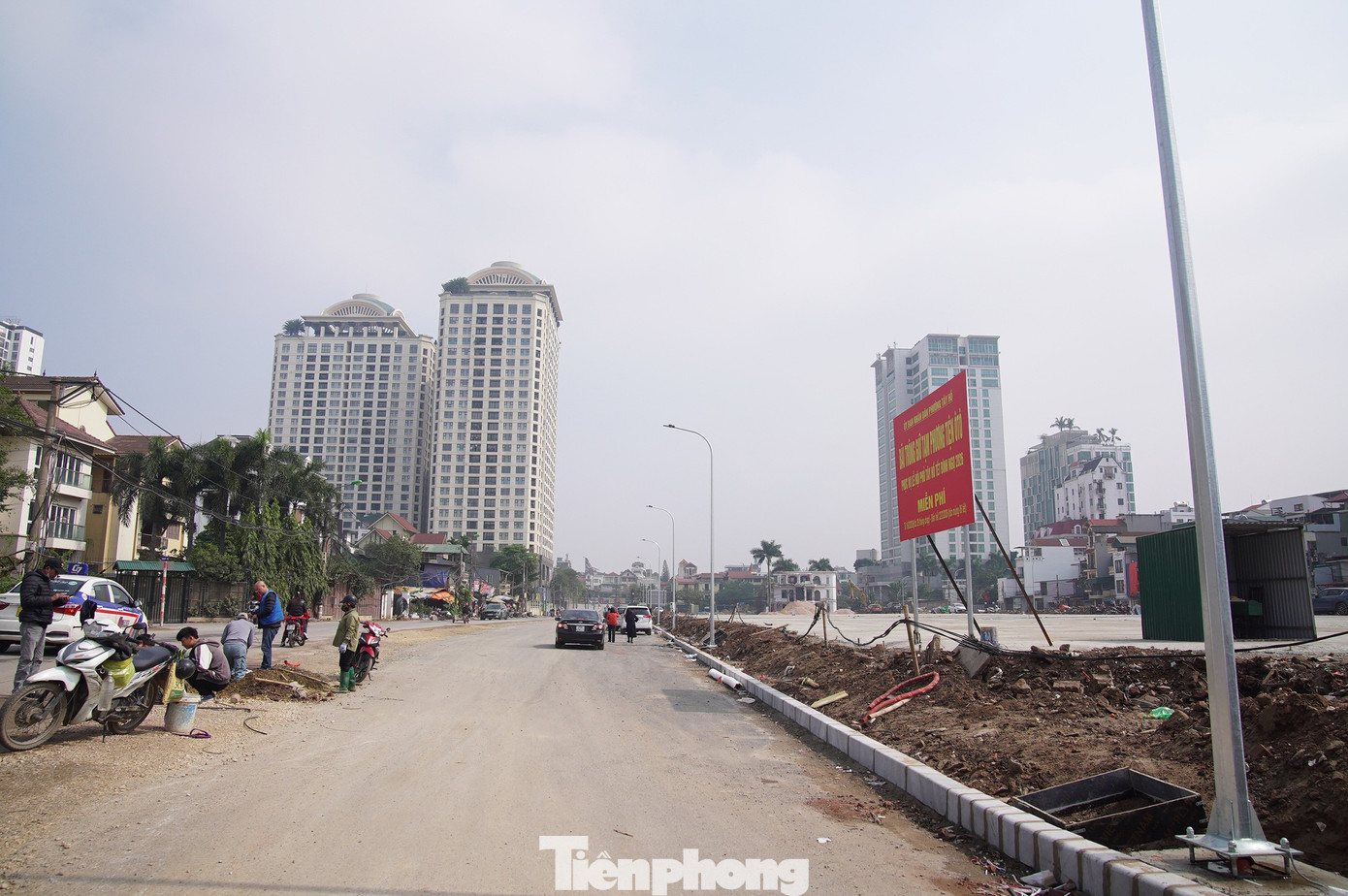 Tuyến đường rộng 90 m đi ra hồ Tây thành hình- Ảnh 5. Tuyến đường rộng 90 m đi ra hồ Tây thành hình- Ảnh 5.