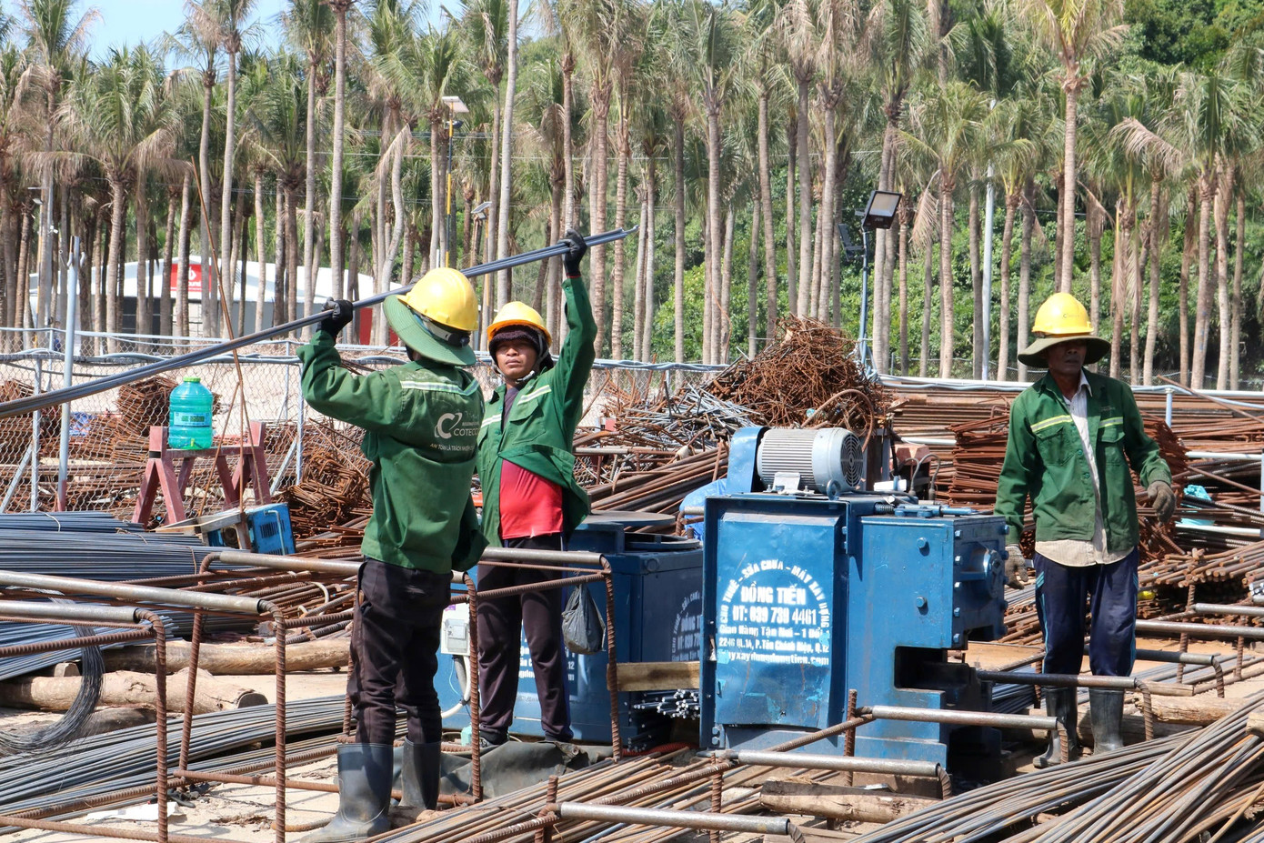 2.600 người làm xuyên Tết trên đại công trường dự án APEC ở Phú Quốc- Ảnh 4. 2.600 người làm xuyên Tết trên đại công trường dự án APEC ở Phú Quốc- Ảnh 4.