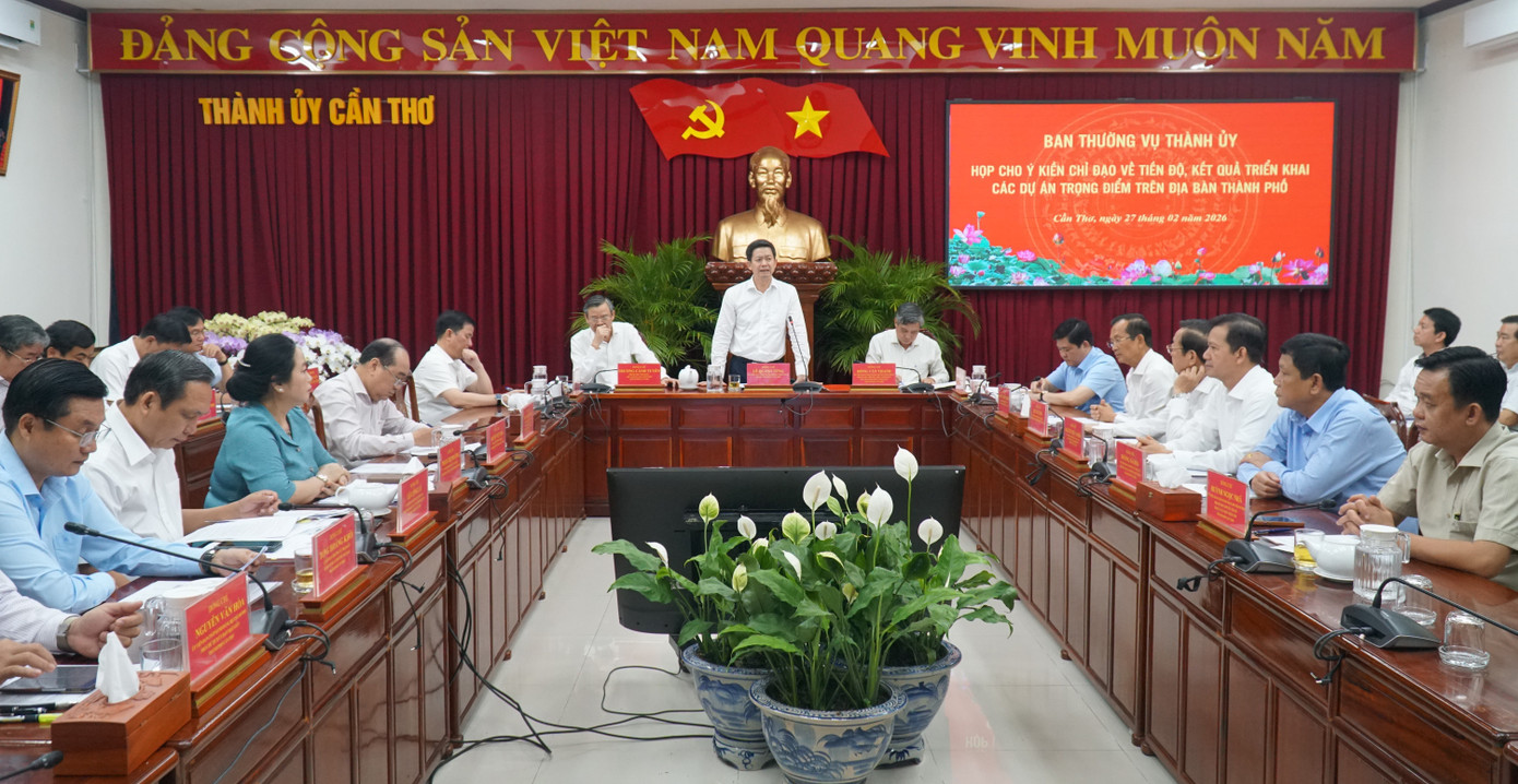 Nâng cấp quốc lộ ở Cần Thơ, tiến độ thi công chưa được 1%- Ảnh 2. Nâng cấp quốc lộ ở Cần Thơ, tiến độ thi công chưa được 1%- Ảnh 2.