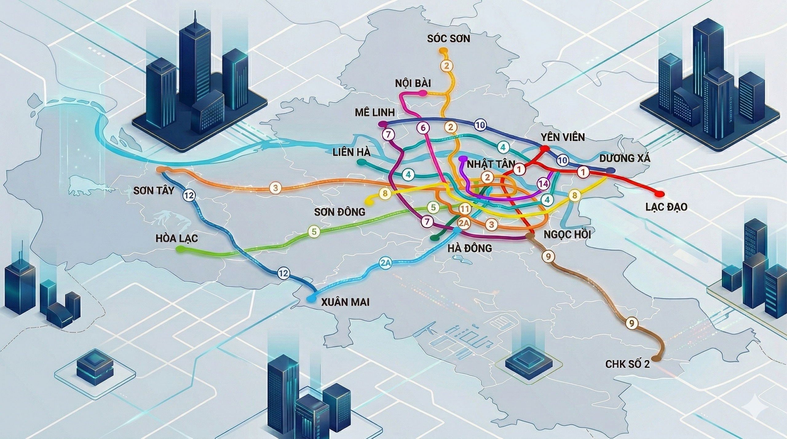 1-1-17726111938891517209264 Hà Nội quyết tâm 10 năm làm 1.000 km đường sắt đô thị, các thành phố lớn trên thế giới làm hết bao lâu? - Ảnh 1.