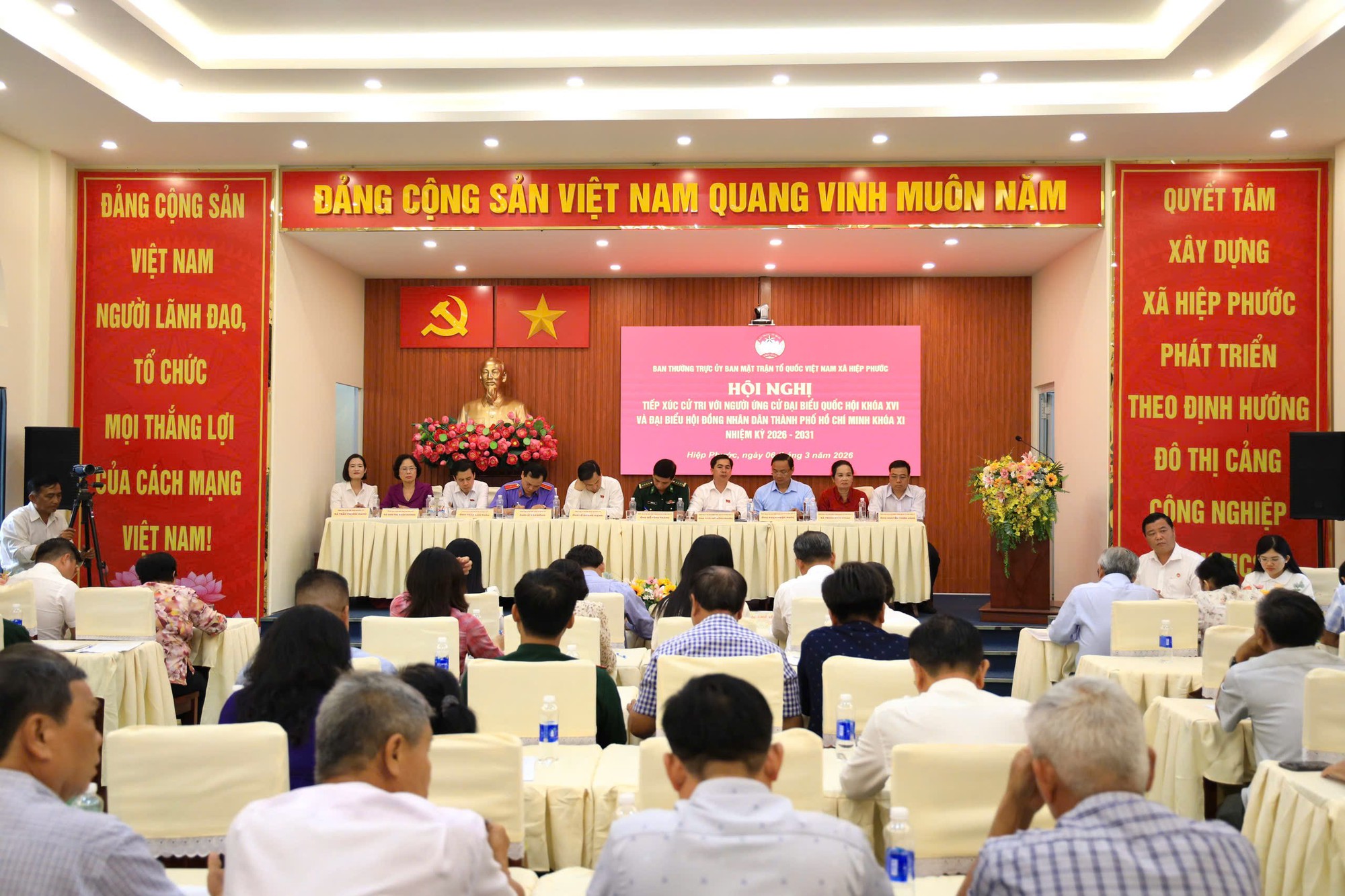 Cử tri xã Hiệp Phước gửi gắm kỳ vọng về quy hoạch và hạ tầng - Ảnh 1. Cử tri xã Hiệp Phước gửi gắm kỳ vọng về quy hoạch và hạ tầng - Ảnh 1.