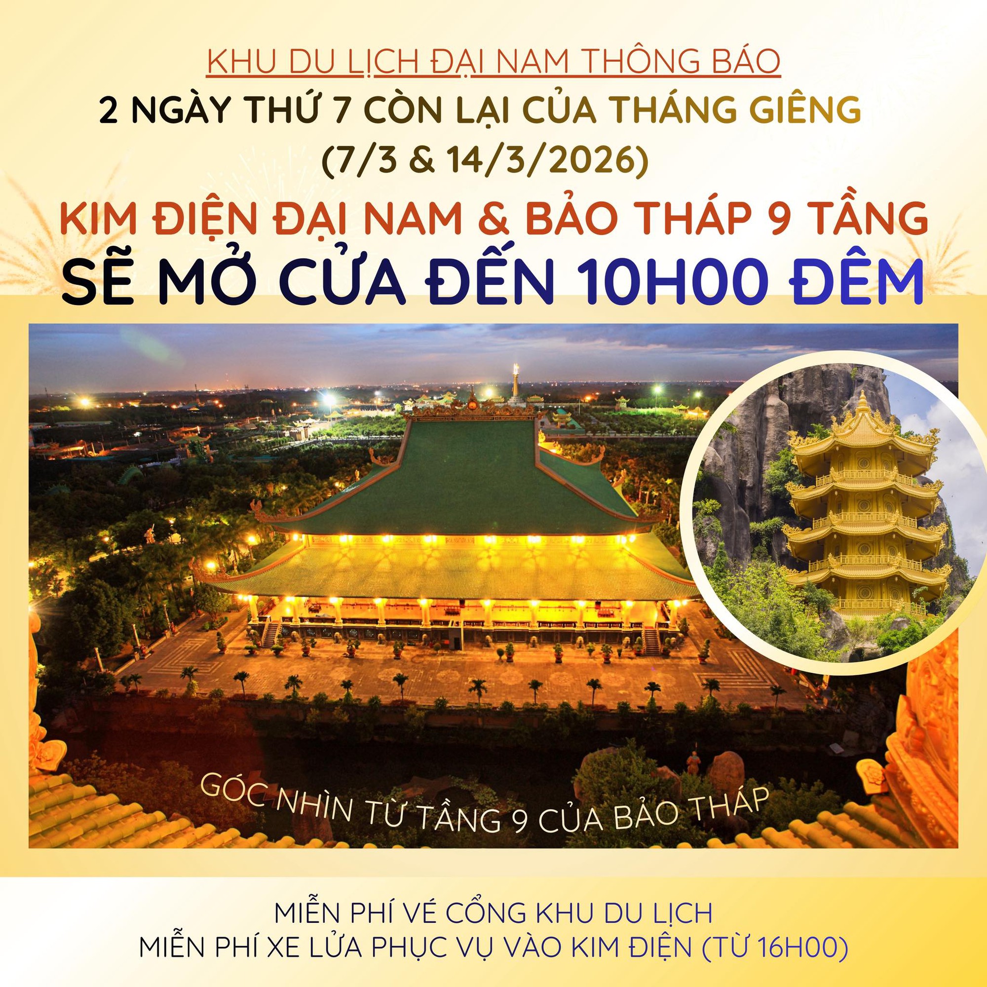 KDL Đại Nam của vợ chồng bà Nguyễn Phương Hằng tung tiếp thông báo đặc biệt liên quan đến khu đền rộng 5.000m2- Ảnh 1. KDL Đại Nam của vợ chồng bà Nguyễn Phương Hằng tung tiếp thông báo đặc biệt liên quan đến khu đền rộng 5.000m2- Ảnh 1.