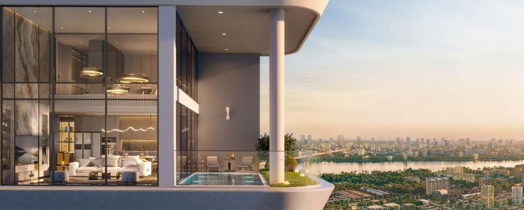 Duplex nội đô: hàng hiếm trong bức tranh nhà ở cao cấp trung tâm Hà Nội - Ảnh 2.